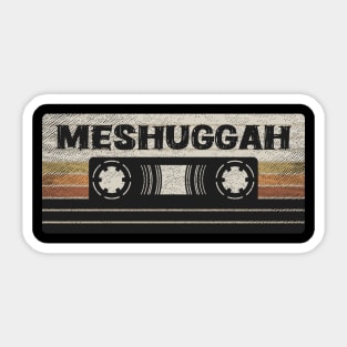 Meshuggah Mix Tape Sticker